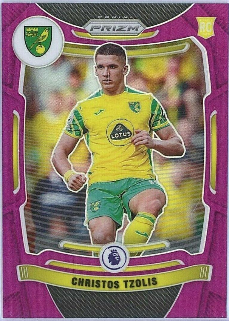 Christos Tzolis #173 2021 Panini Prizm Premier League