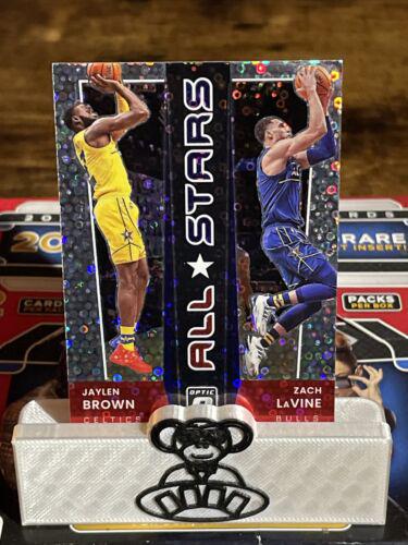 Jaylen Brown, Zach LaVine [Holo Fast Break] #6
