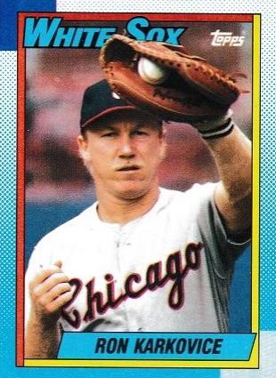 Ron Karkovice #717 Baseball Cards 1990 Topps