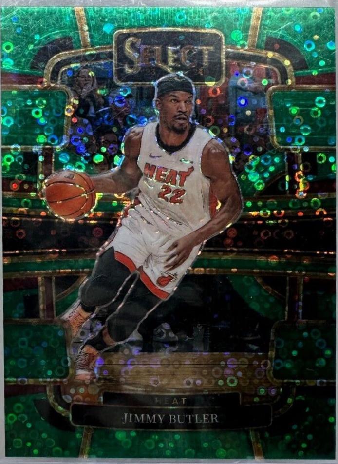 Jimmy Butler [Disco Green Prizm] #40 Prices | 2023 Panini Select ...