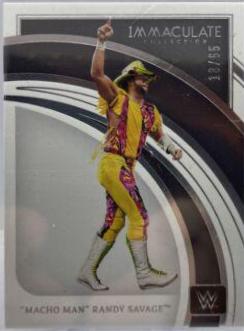 Macho Man' Randy Savage #6 Wrestling Cards 2022 Panini Immaculate WWE