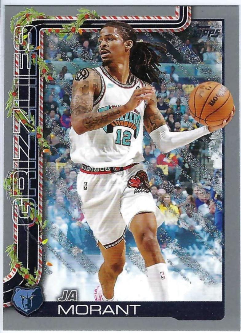 Ja Morant [Glitter] #H146 Prices | 2025 Topps Holiday | Basketball