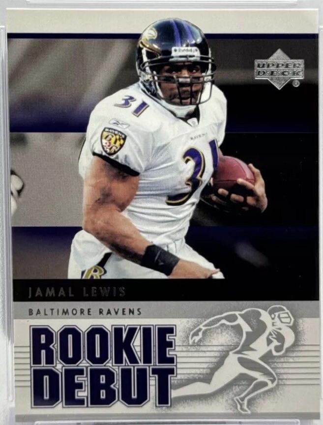 Jamal Lewis #7 Football Cards 2005 Upper Deck Rookie Debut