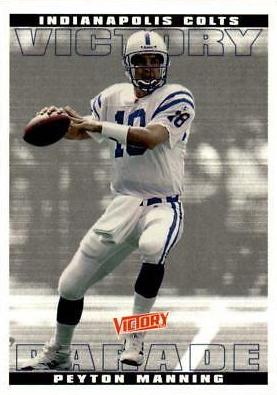 Peyton Manning #344 Football Cards 1999 Upper Deck Victory