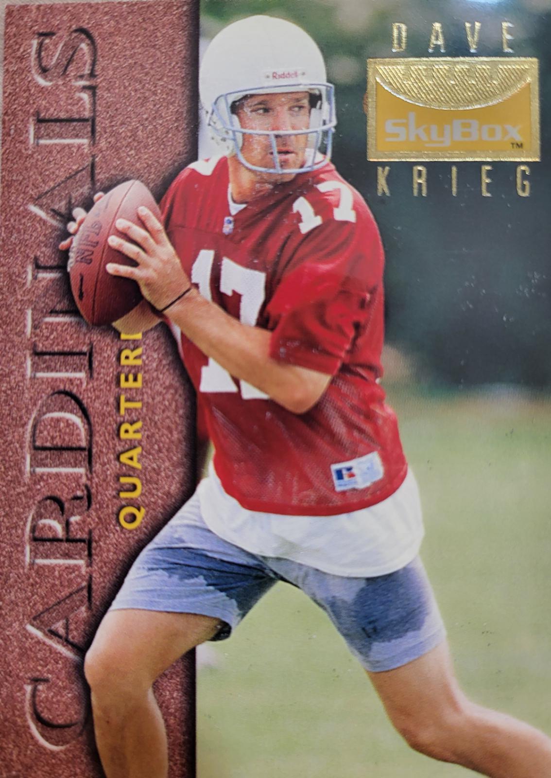 Dave Krieg #2 Football Cards 1995 Skybox Premium