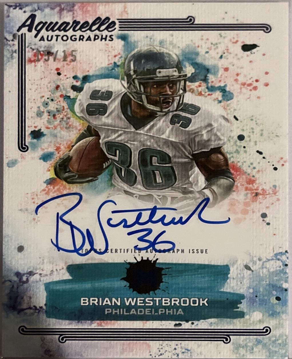 Brian Westbrook [Winsor Green] #AA-BW