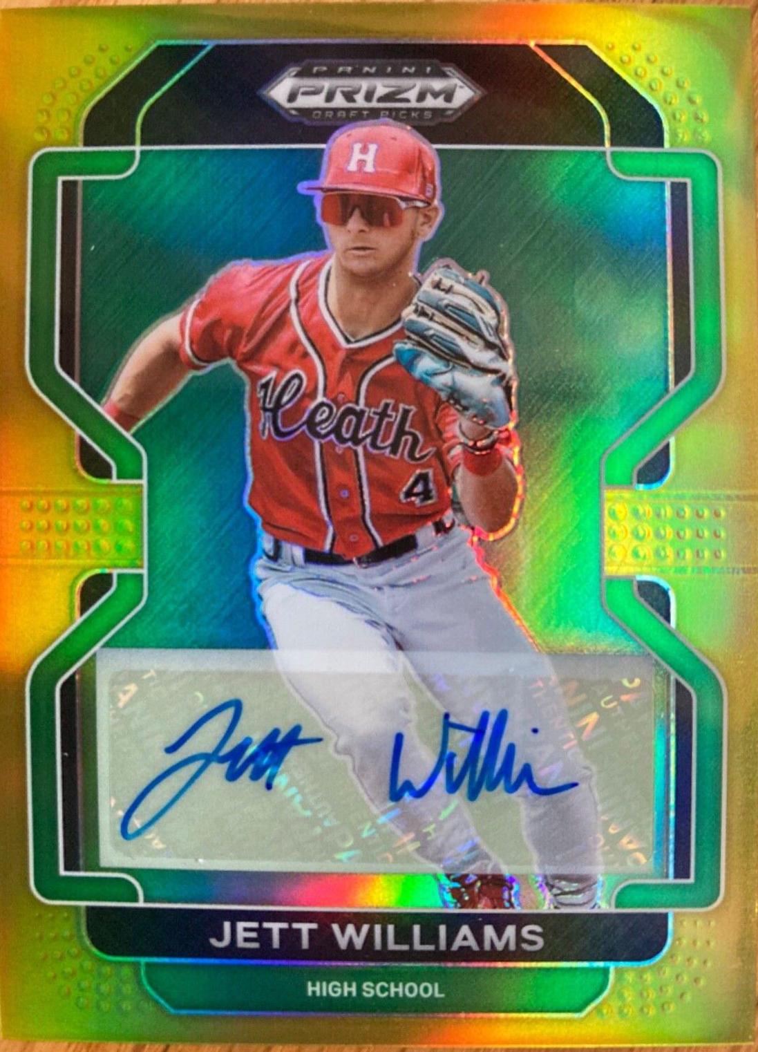 Jett Williams #PDP14 2022 Panini Prizm Draft Picks Baseball