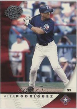 Alex Rodriguez #1 Baseball Cards 2001 Donruss