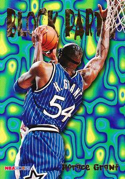 Horace Grant #12 Basketball Cards 1995 Hoops Block Party