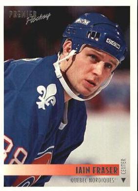 Iain Fraser #7 Hockey Cards 1994 Topps OPC Premier