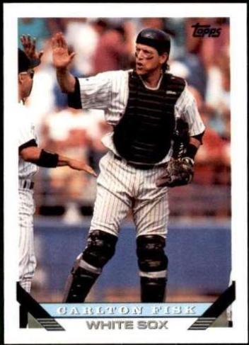 Carlton Fisk #230 Baseball Cards 1993 Topps