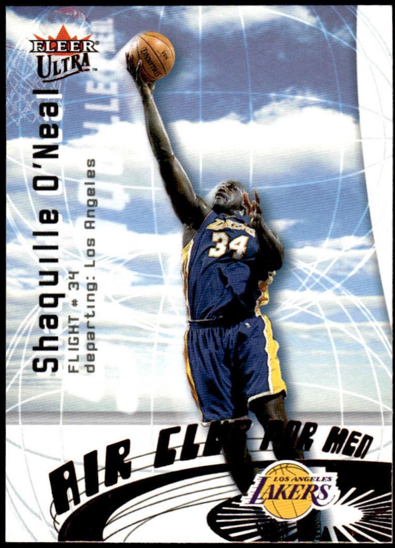 Shaquille O'Neal #11 Basketball Cards 2000 Ultra Air Club for Men