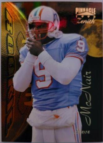 Steve McNair #Z-127 Football Cards 1996 Zenith