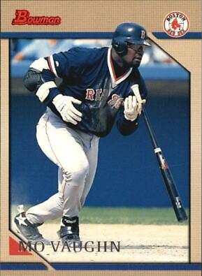 Mo Vaughn #21 Baseball Cards 1996 Bowman