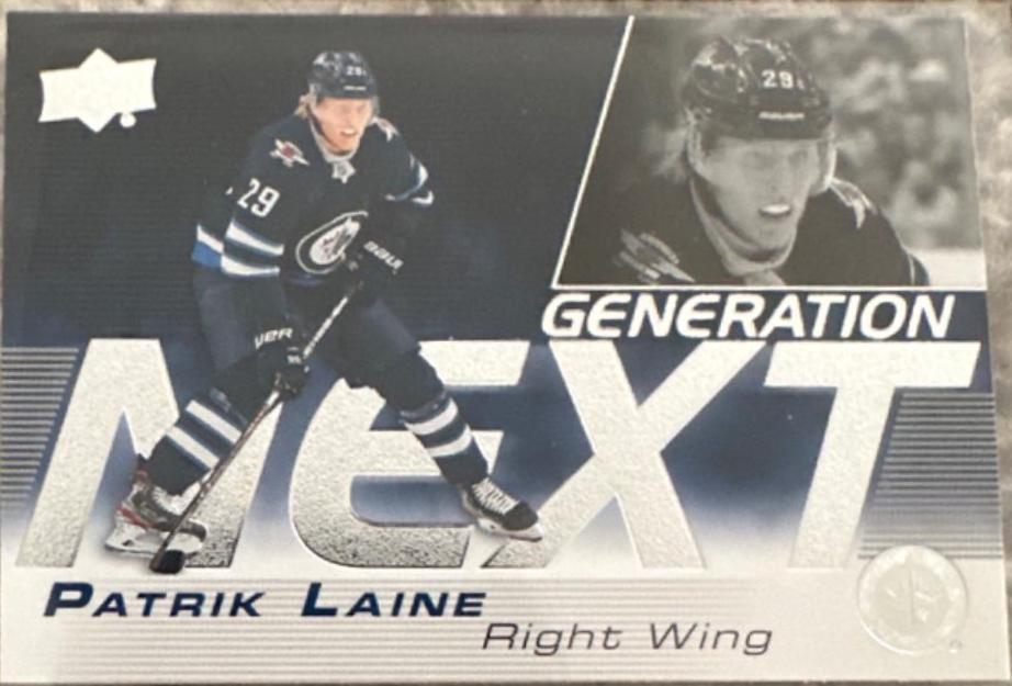Patrik Laine #GN-8 Hockey Cards 2019 Upper Deck Generation Next