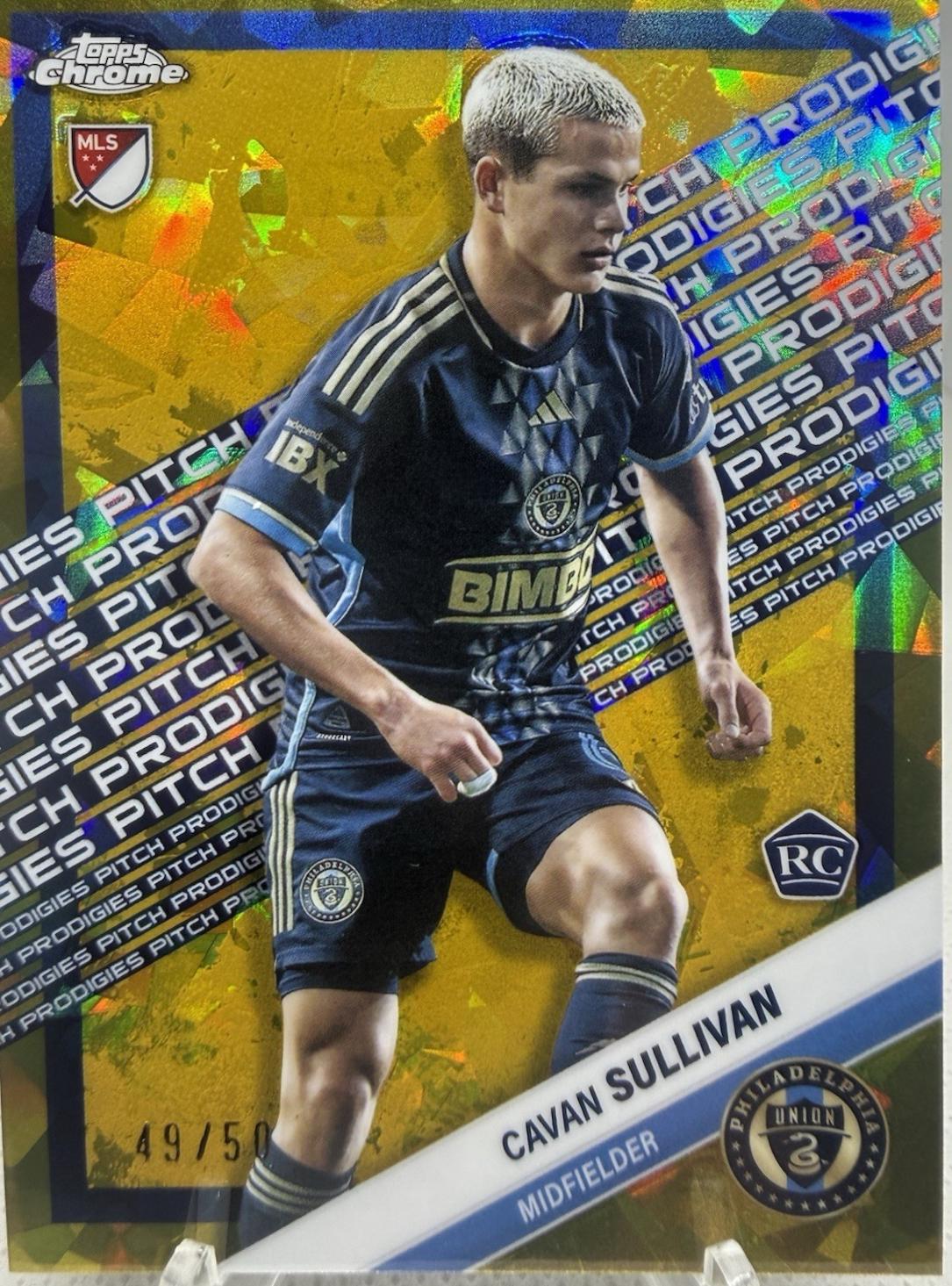Cavan Sullivan [Gold] #176 Prices | 2025 Topps Chrome Sapphire MLS ...