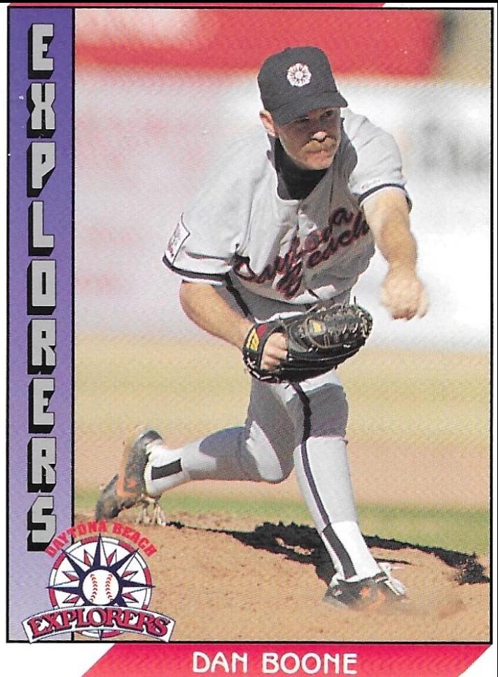 Dan Boone #44 Baseball Cards 1991 Pacific Senior League