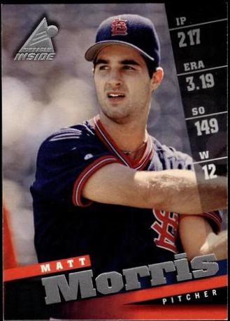 Matt Morris #78 Baseball Cards 1998 Pinnacle Inside