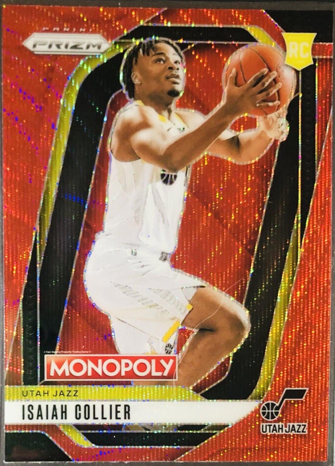 Isaiah Collier #36 Basketball Cards 2024 Panini Prizm Monopoly