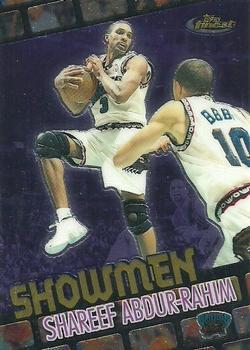 Shareef Abdur-Rahim #54 Basketball Cards 2000 Finest Showmen