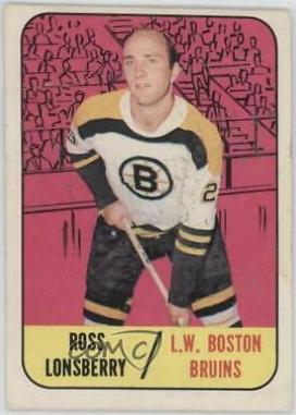 Ross Lonsberry #35 Hockey Cards 1967 Topps