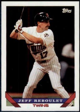 Jeff Reboulet #172 Baseball Cards 1993 Topps