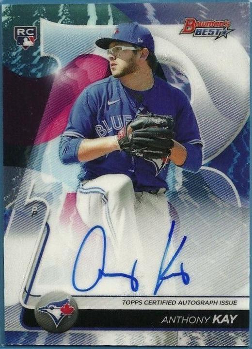 Anthony Kay #AK Baseball Cards 2020 Bowman's Best of 2020 Autographs
