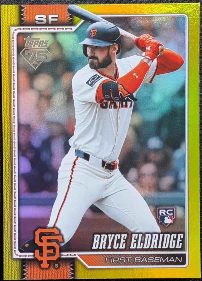 2026 Bryce Eldridge [Holo Foil Yellow] #406