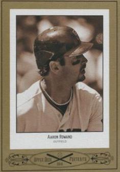 Aaron Rowand #SE-76 Baseball Cards 2010 Upper Deck Portraits