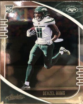 Denzel Mims #129 Football Cards 2020 Panini Absolute