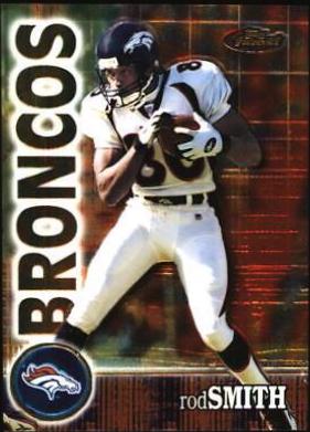 Rod Smith #17 Football Cards 2000 Topps Finest