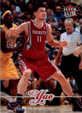 Yao Ming Retail #61 Basketball Cards 2007 Ultra