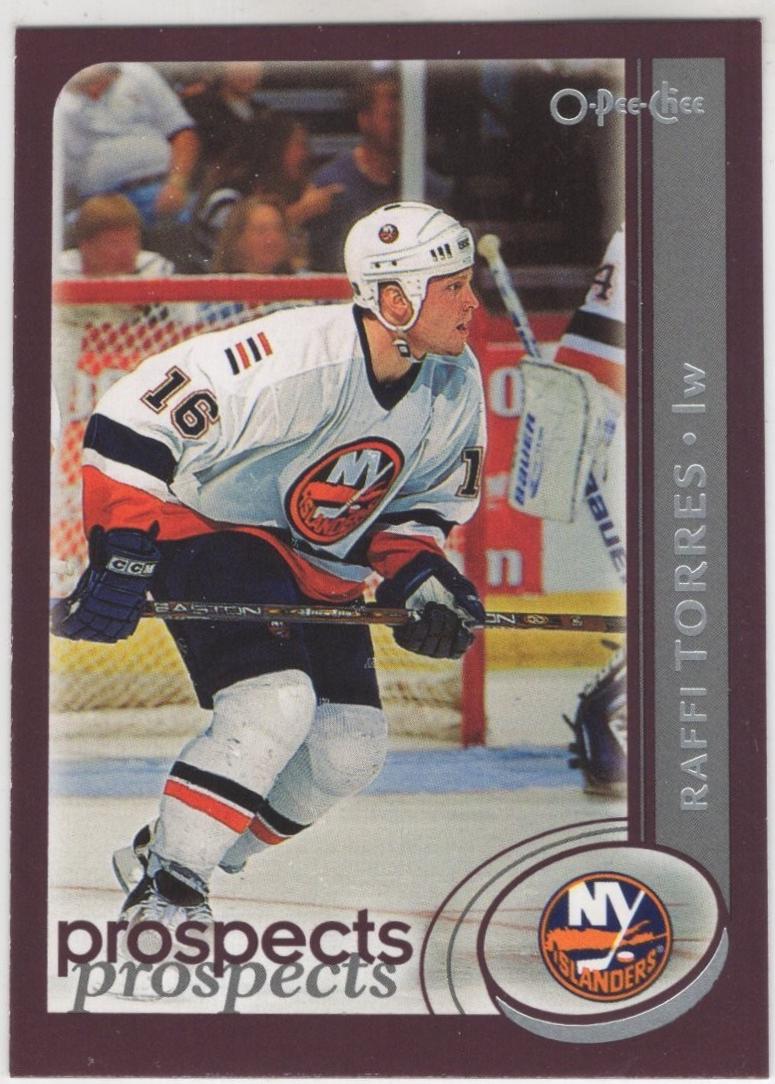 Raffi Torres #308 2002-03 O-Pee-Chee Hockey