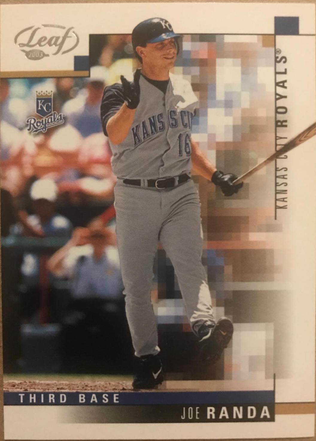 Joe Randa #49 Baseball Cards 2003 Leaf
