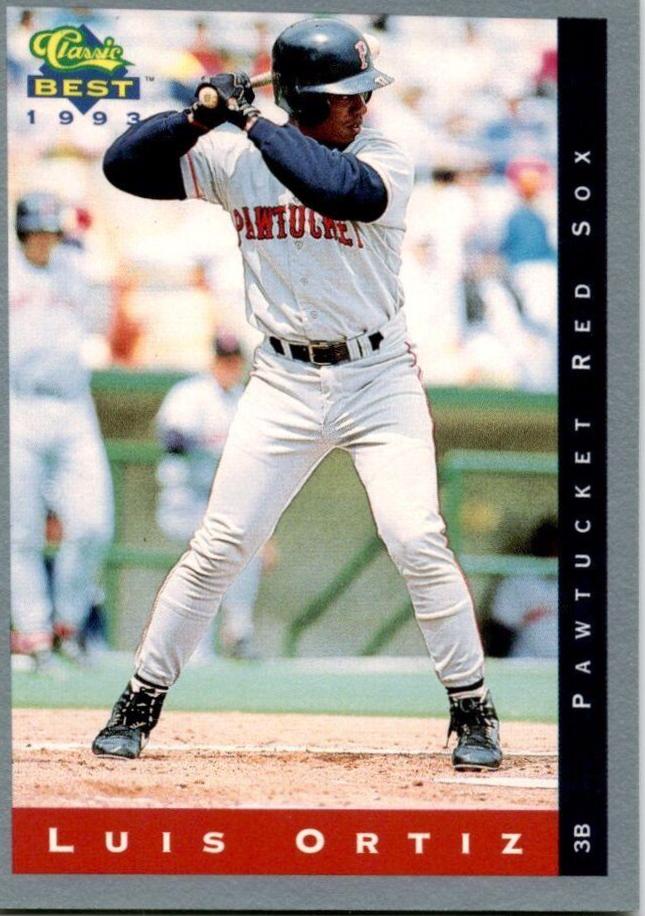 Luis Ortiz #57 Baseball Cards 1993 Classic Best