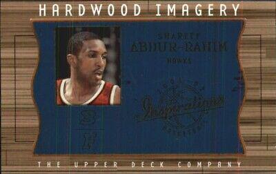 Shareef Abdur-Rahim #SA Basketball Cards 2001 Upper Deck Inspirations Hardwood Imagery