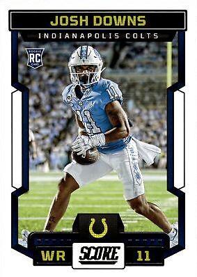 Josh Downs #349 Football Cards 2023 Panini Score