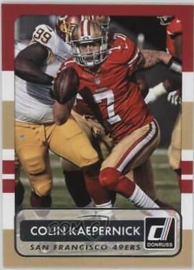 Colin Kaepernick #1 Football Cards 2015 Panini Donruss