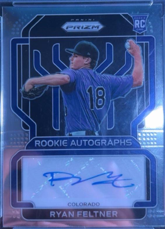 Ryan Feltner [Gold Prizm] #RA-RF