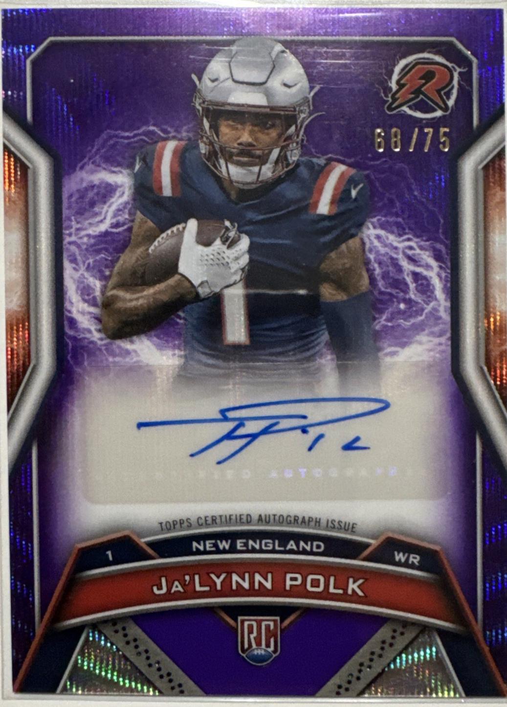 Ja'Lynn Polk [Purple Surge] #RRS-JPO