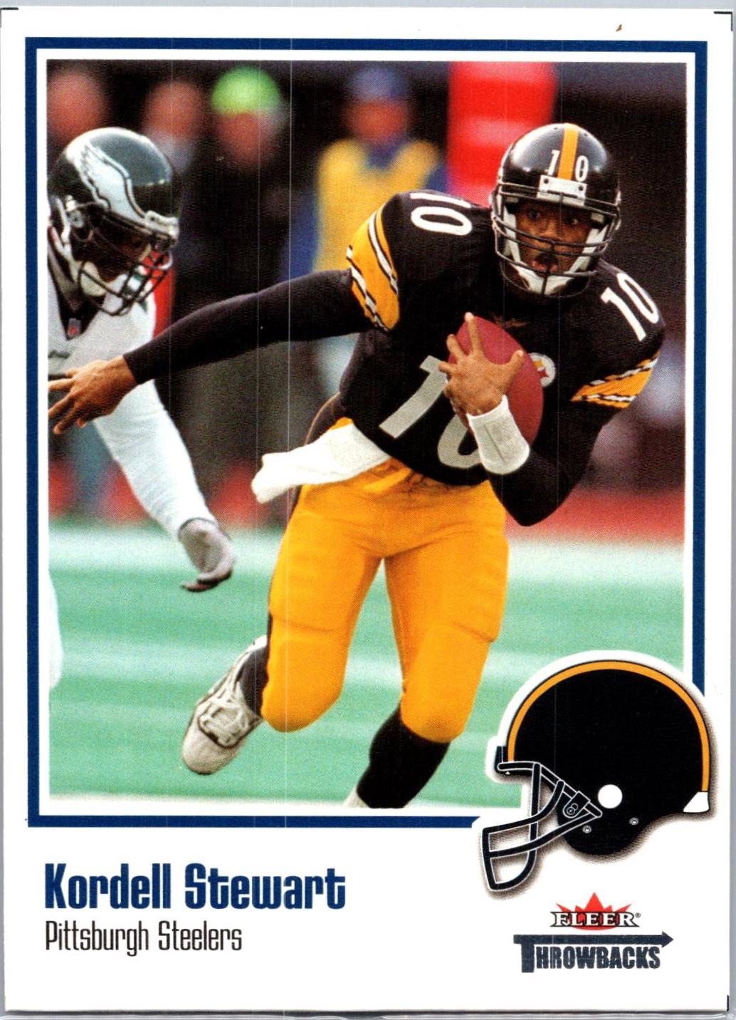 Kordell Stewart #72 2002 Fleer Throwbacks Football