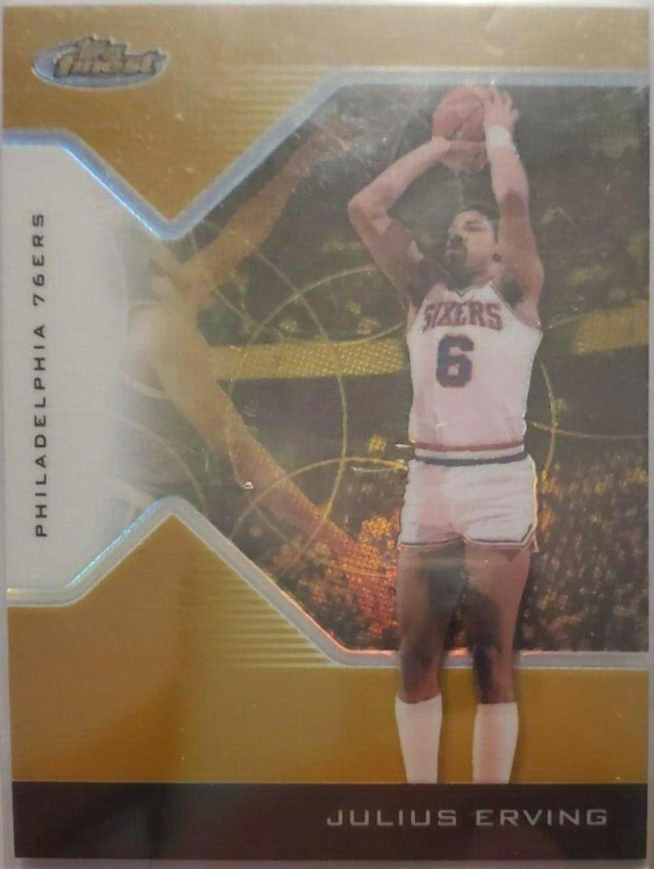 Julius Erving [Gold Refractor] #149