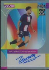 Warren Zaire Emery #BA-WZE 2022 Leaf Vivid Autographs Soccer