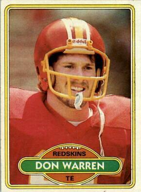 Don Warren #371 Football Cards 1980 Topps