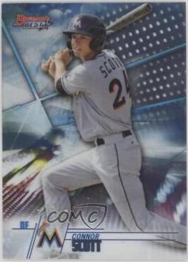 Connor Scott #TP-12 Baseball Cards 2018 Bowman's Best Top Prospects