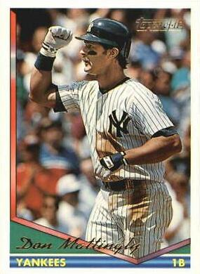 Don Mattingly #600 Cover Art