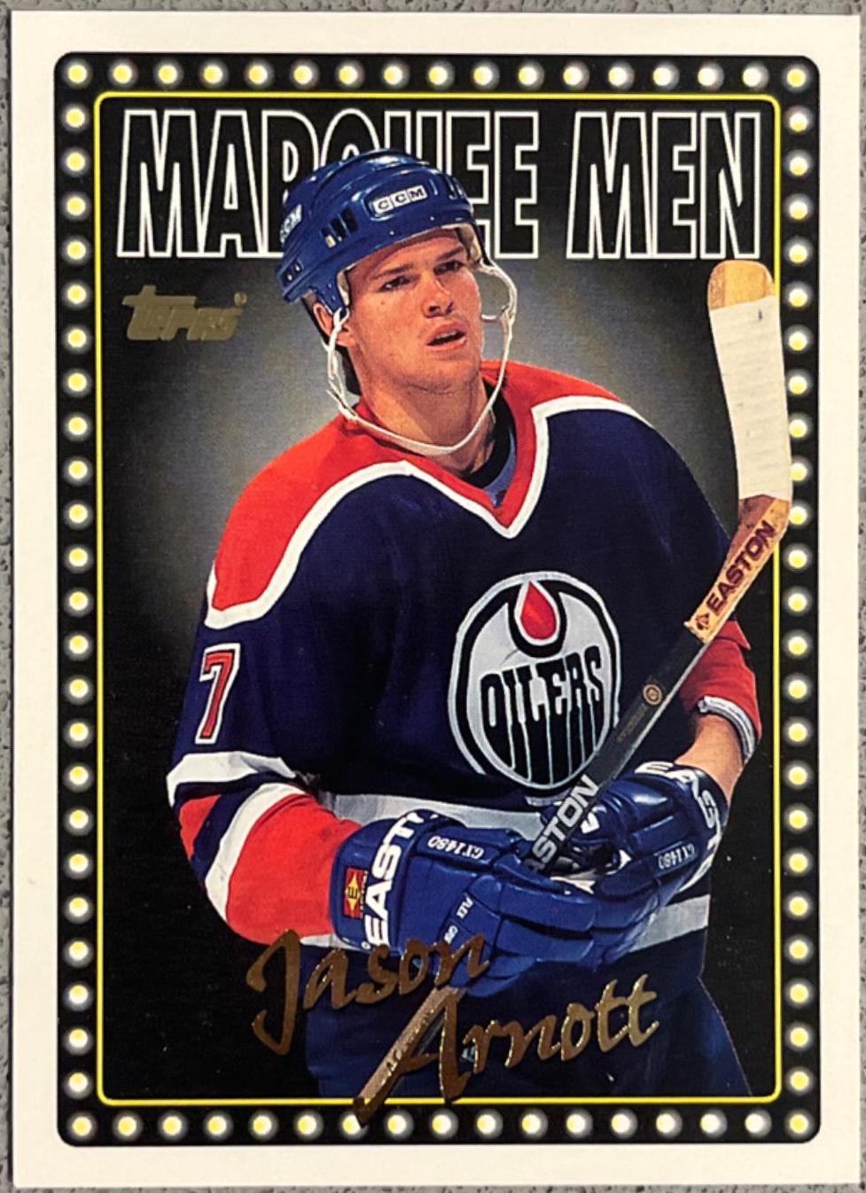 Jason Arnott #17 Hockey Cards 1995 Topps