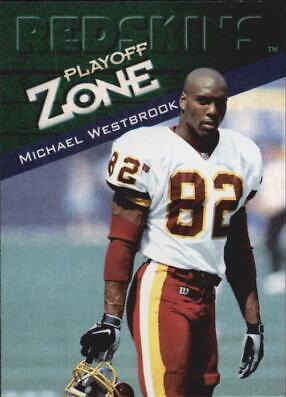 Michael Westbrook #37 Football Cards 1997 Playoff Zone