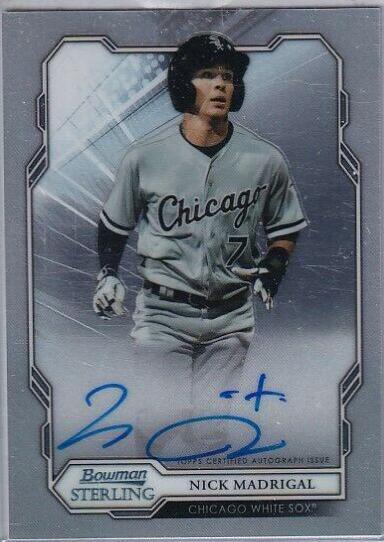 Nick Madrigal #NM 2019 Bowman Sterling Prospect Autographs Baseball