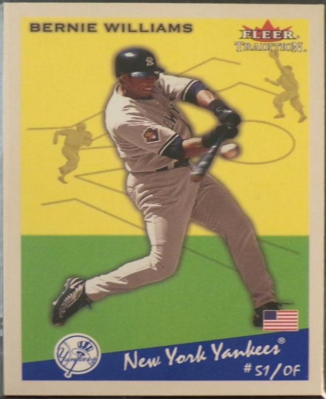 Bernie Williams #301 2002 Fleer Tradition Baseball